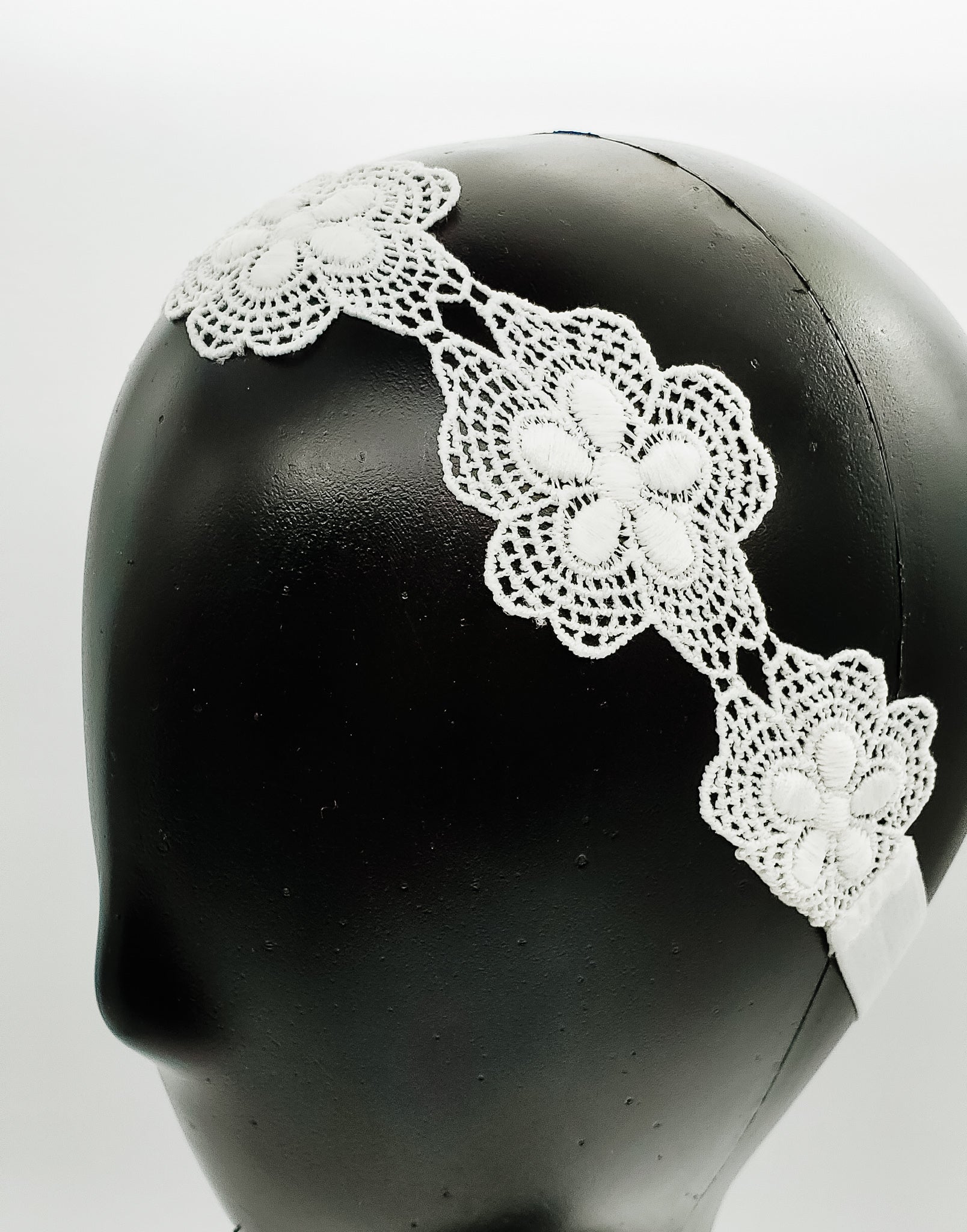 Lace Flowers - Chic Headband-Arizona-Elie’s Bows