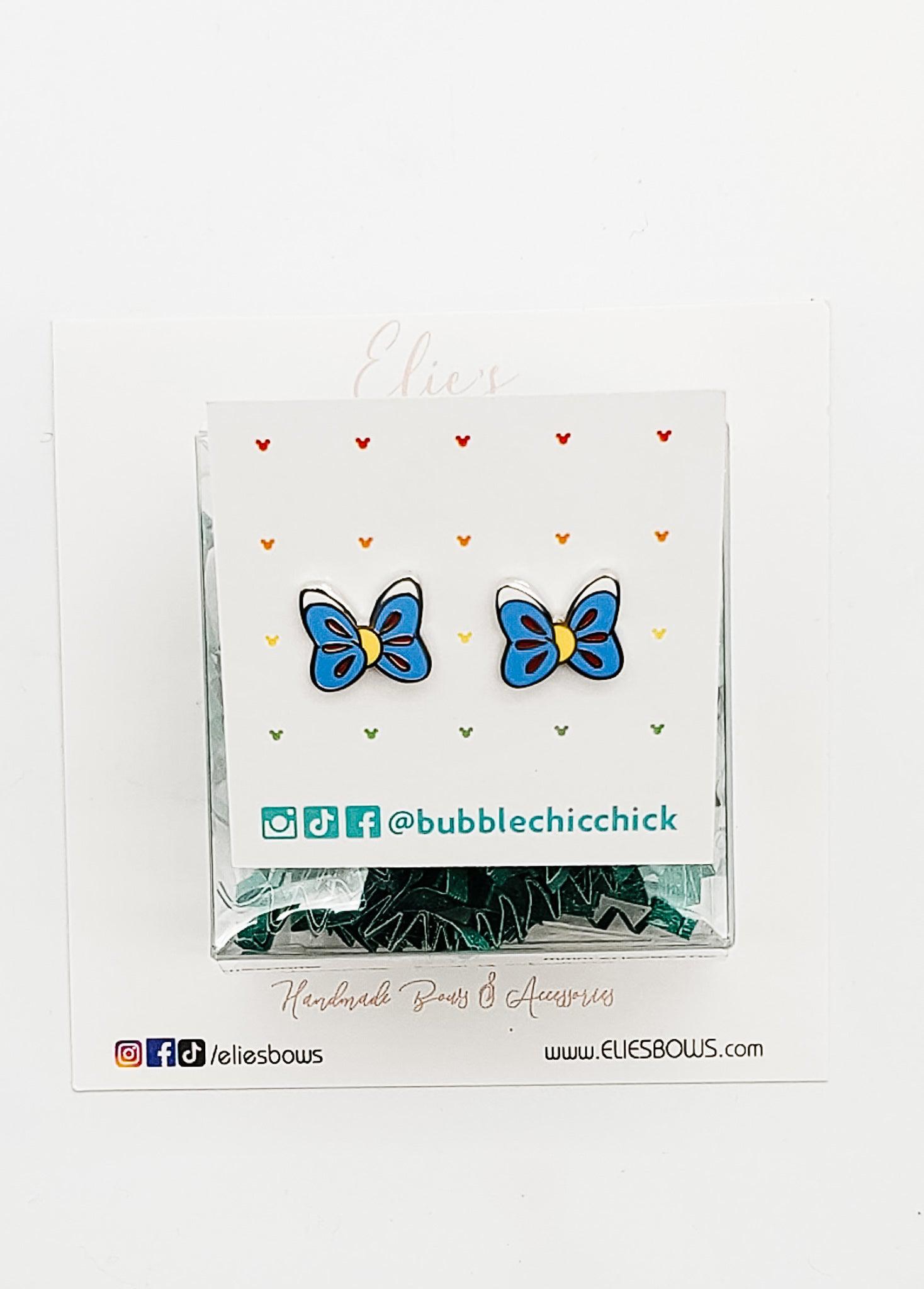 Princess - Apple - Earrings-Earrings-Elie’s Bows