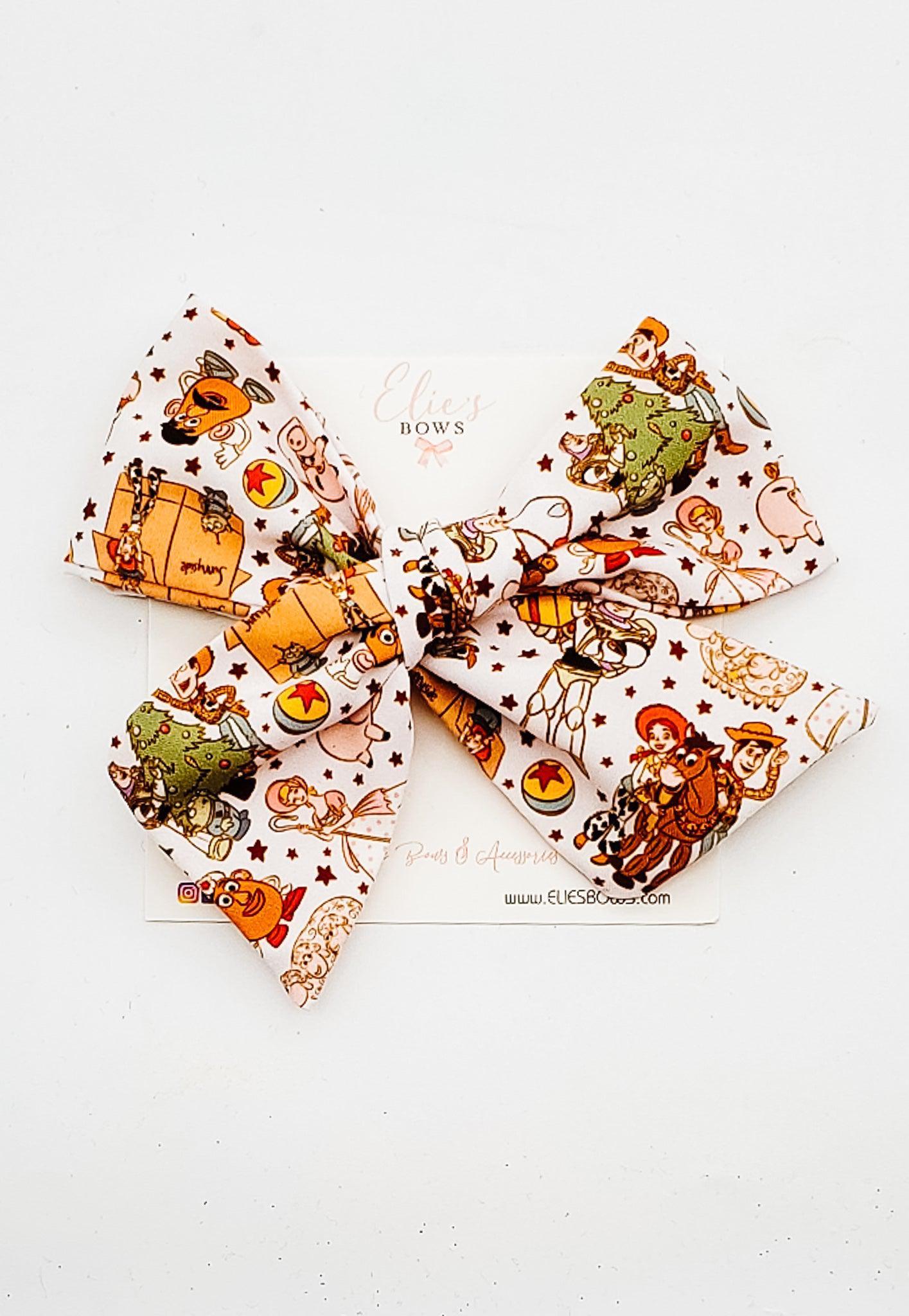 Toy Story - Elie Fabric Bow - 5"-Bows-Elie’s Bows