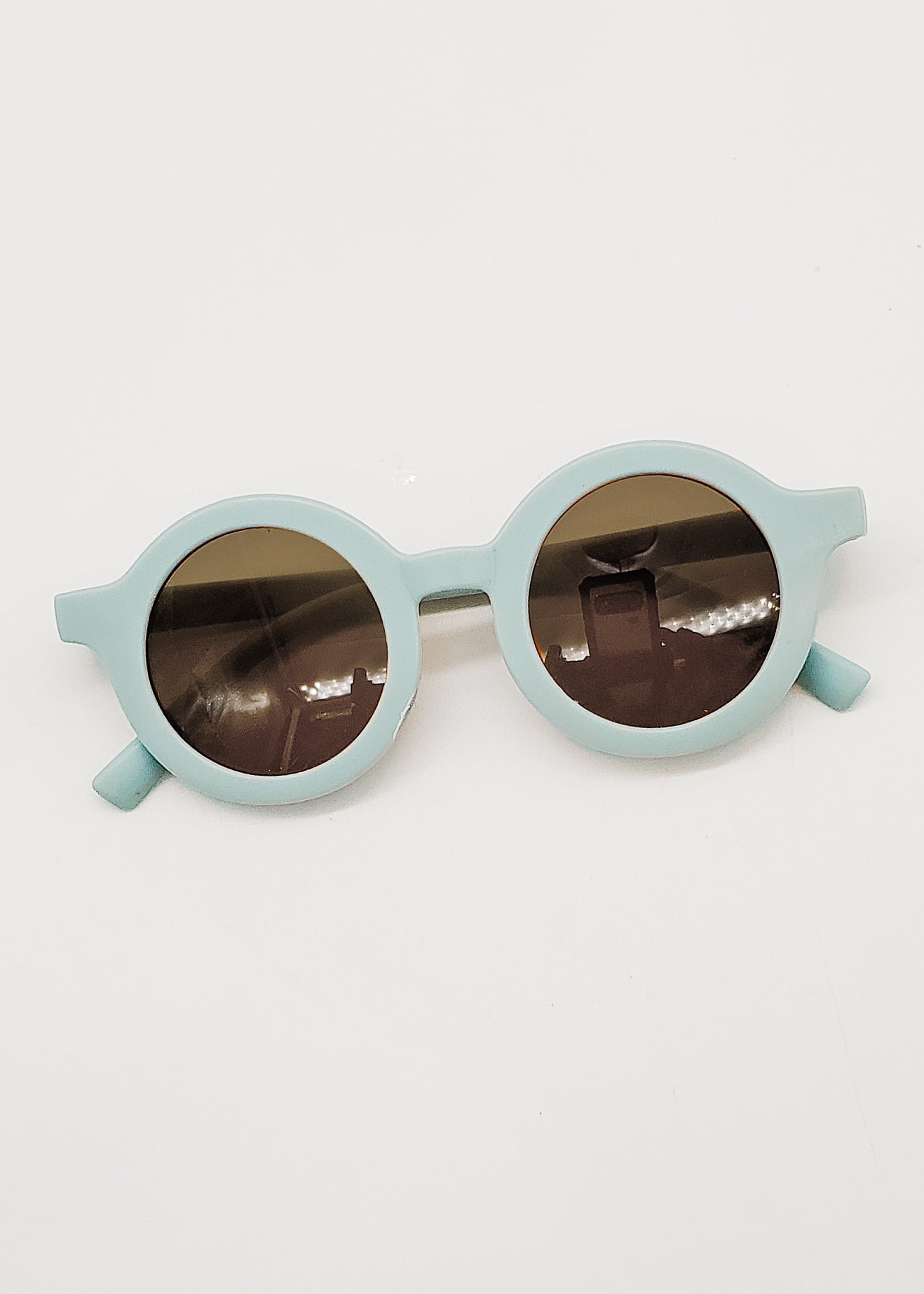 Aqua Shady Sunglasses (Unisex)-Sunglasses-Elie’s Bows