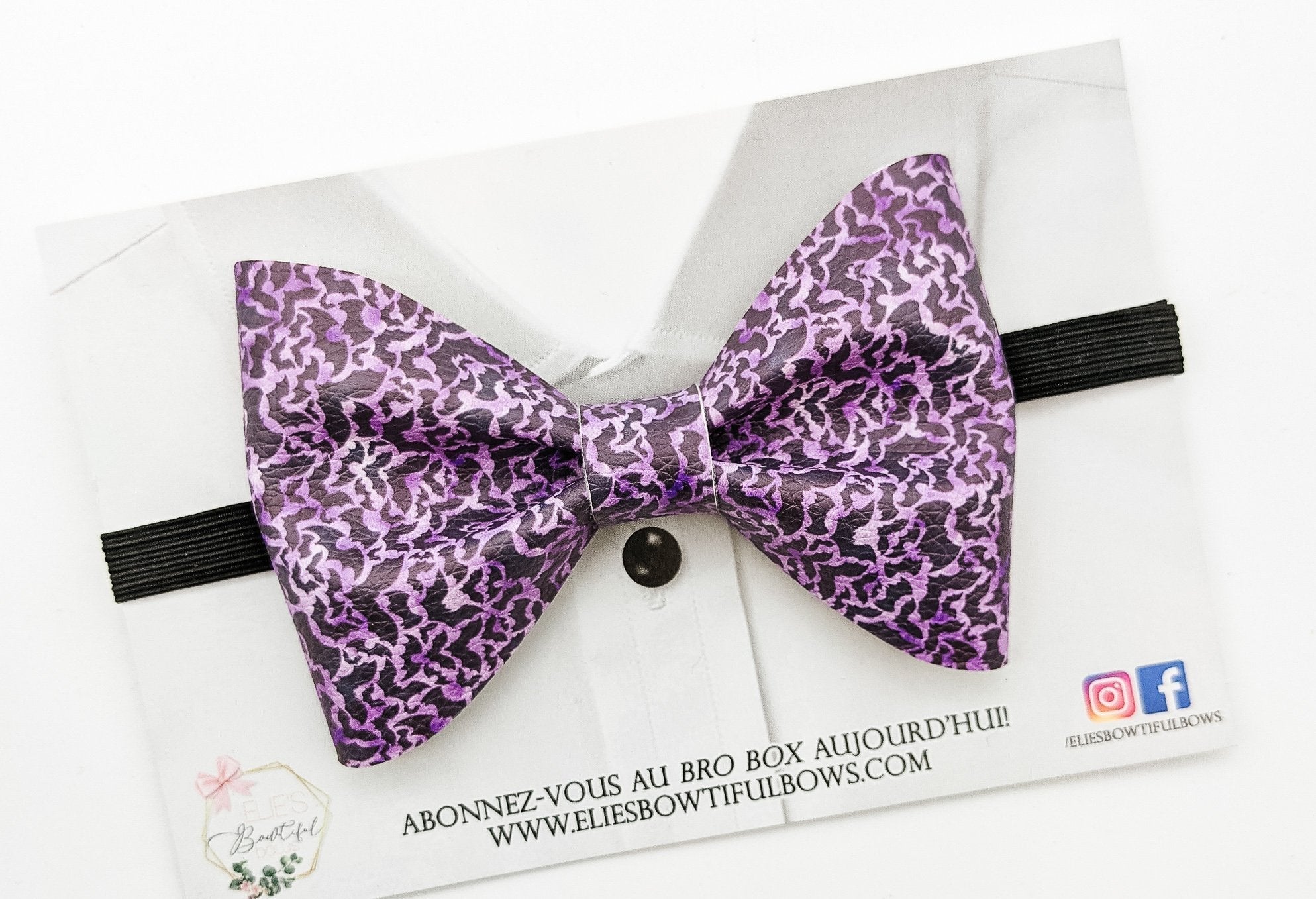 Mr. Bats - 4"-Bowtie-Elie’s Bows