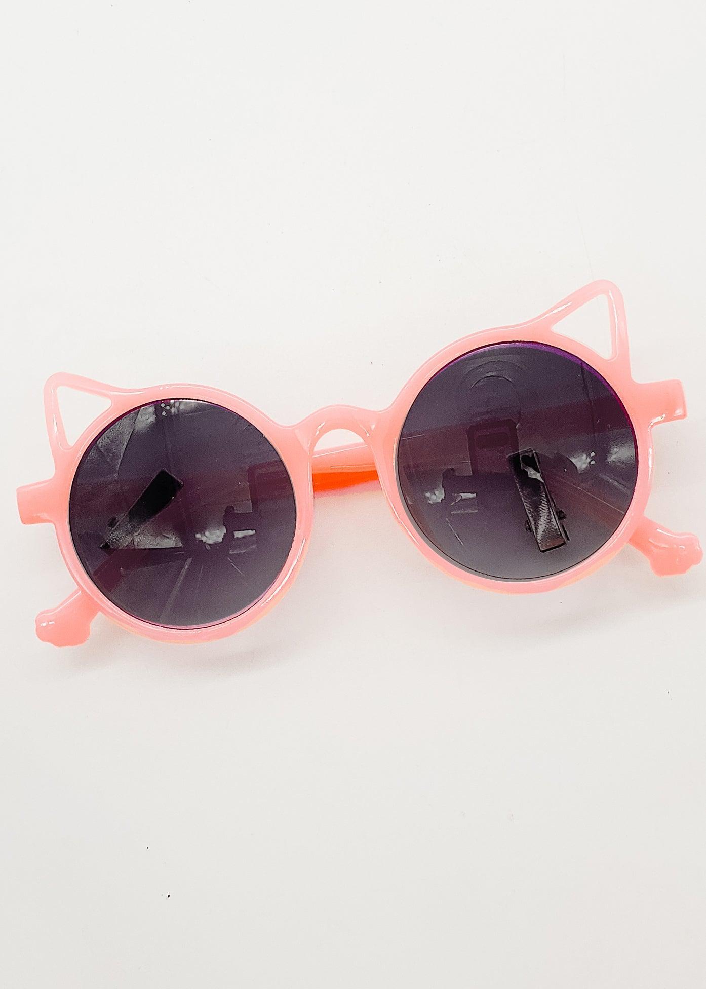 Pink Kitty Cat Sunglasses (Unisex)-Sunglasses-Elie’s Bows