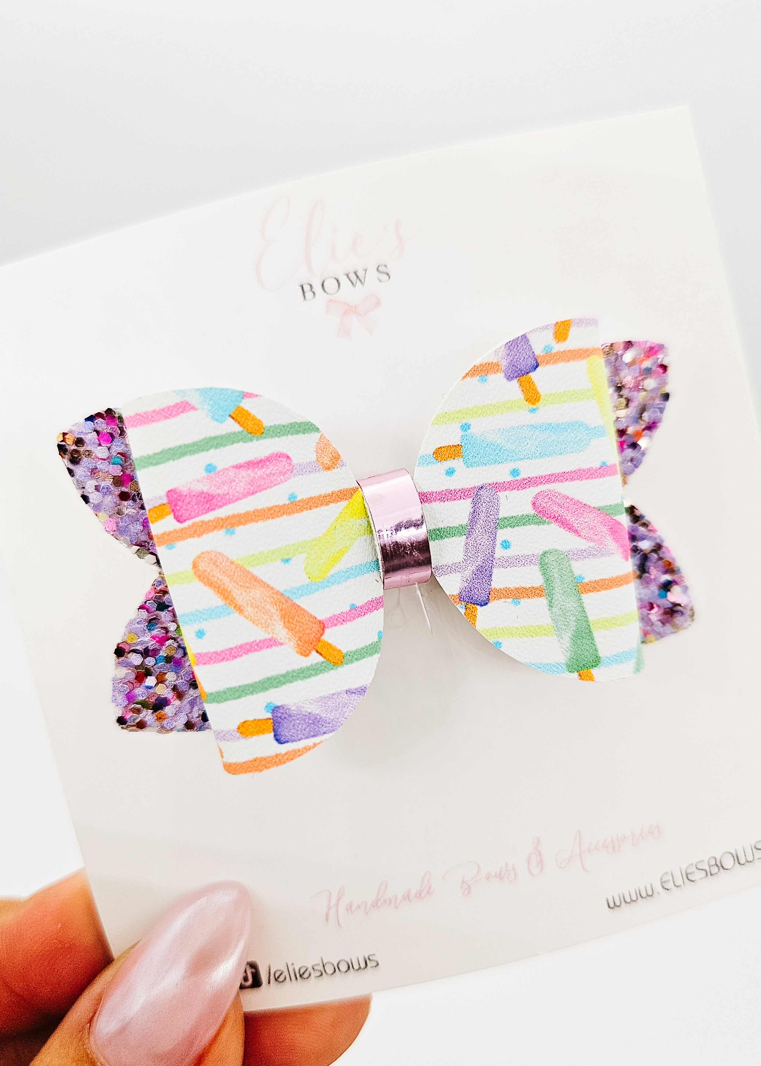 Summer - Hair Bow 2.5"