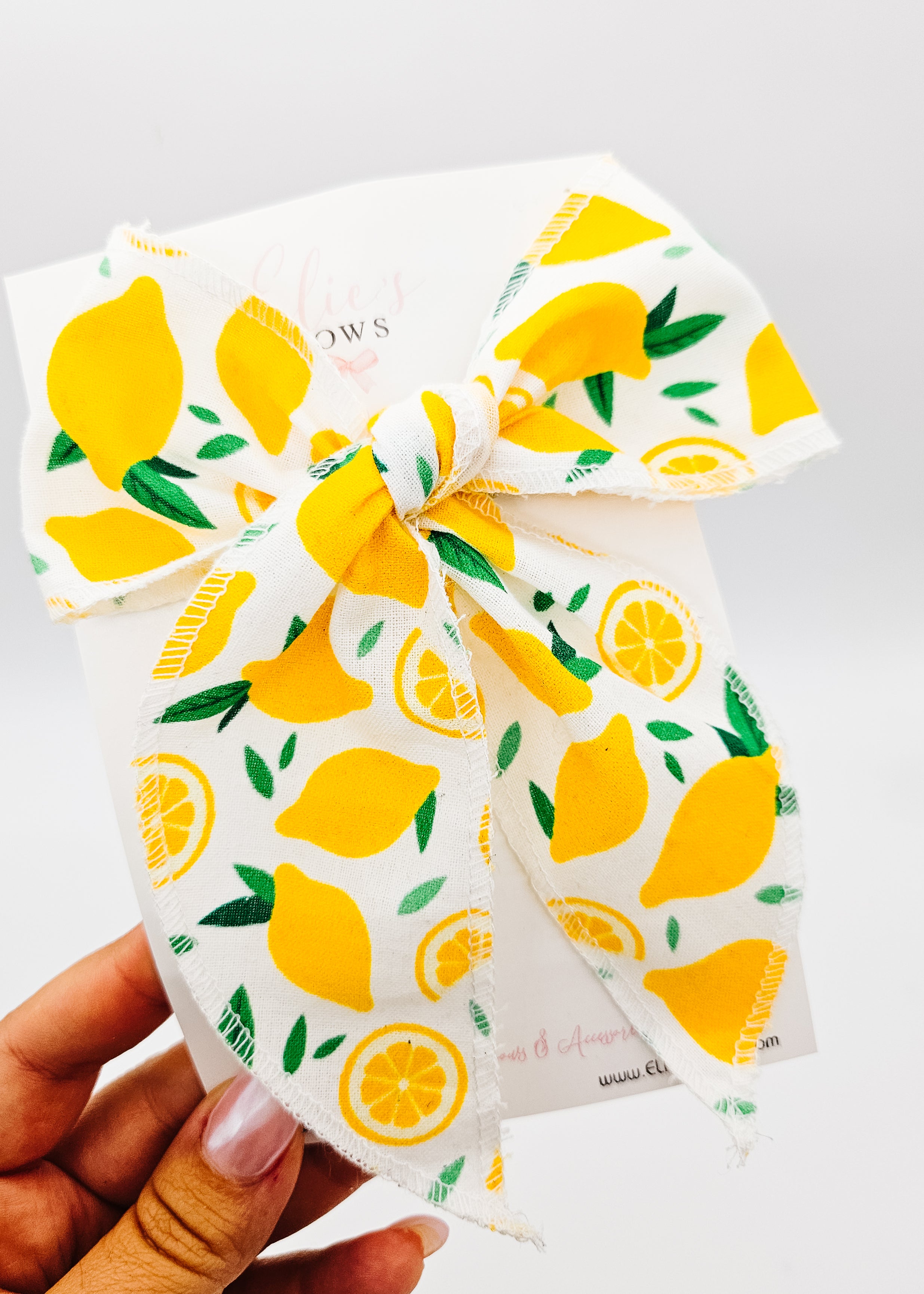 Citrus - Hair Bow