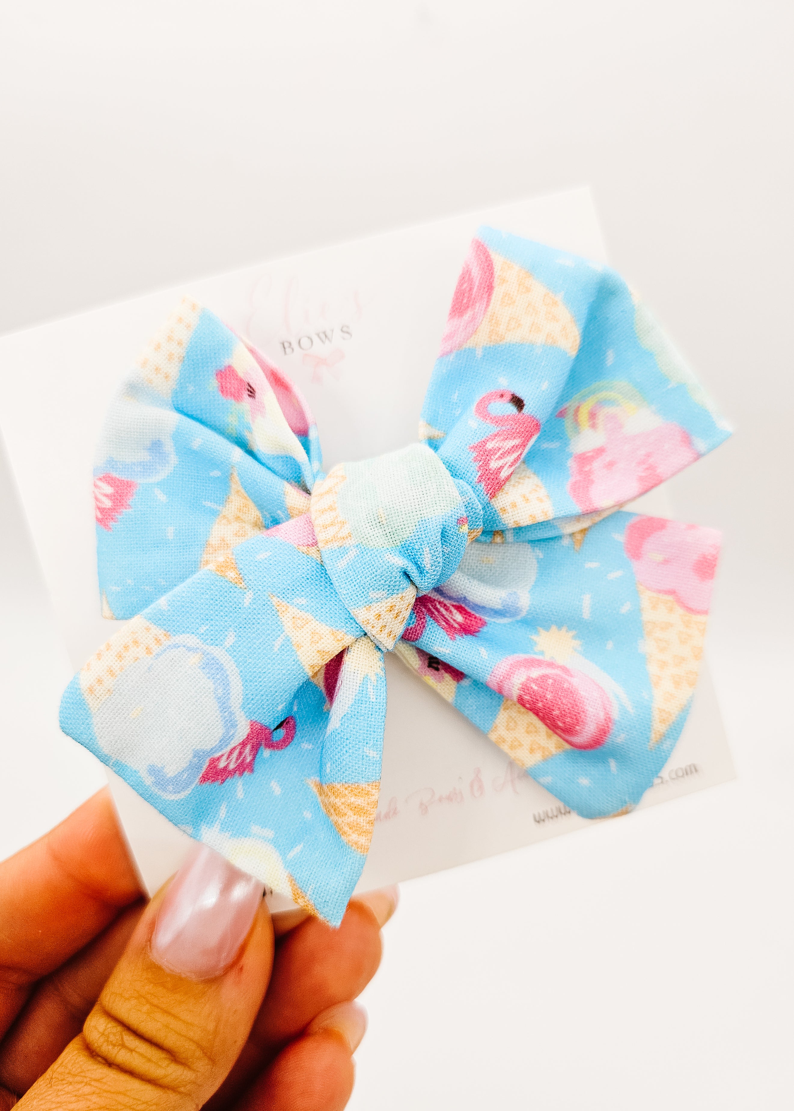 Summer Fun - Hair Bow 3.5"
