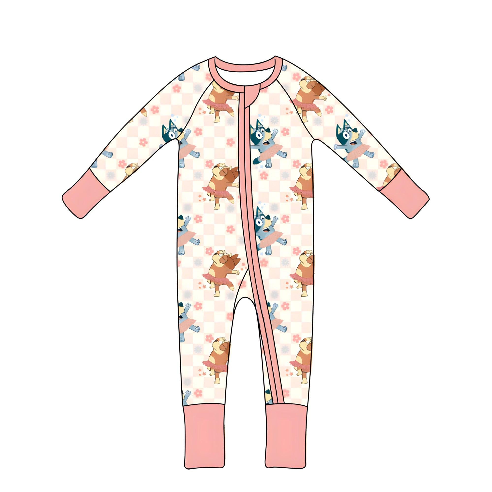 Ballet B.B. (Onesie PJs) PRE-ORDER-pyjamas-Elie’s Bows