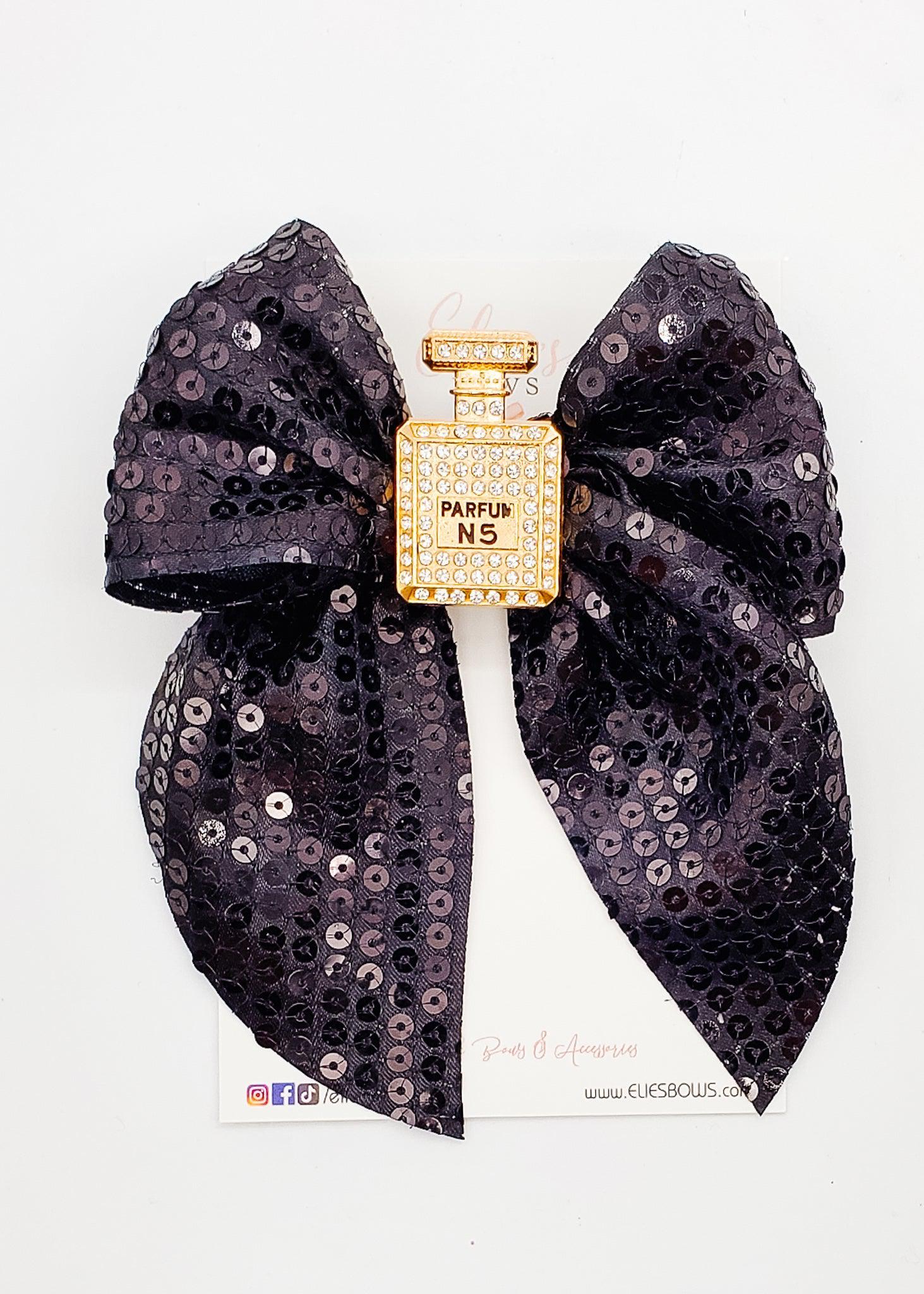 Bougie Bling - Charlotte Bow - 5"-Charlotte-Elie’s Bows