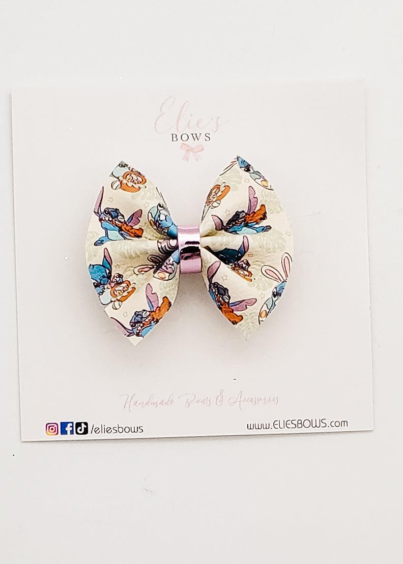 Bunny Alien - Pixie Bow - 2"-Bows-Elie’s Bows