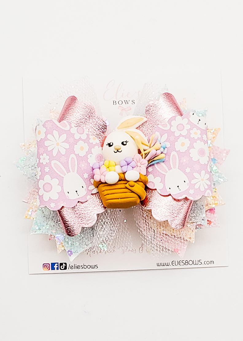 Bunny Basket - 3.5"-Bows-Elie’s Bows