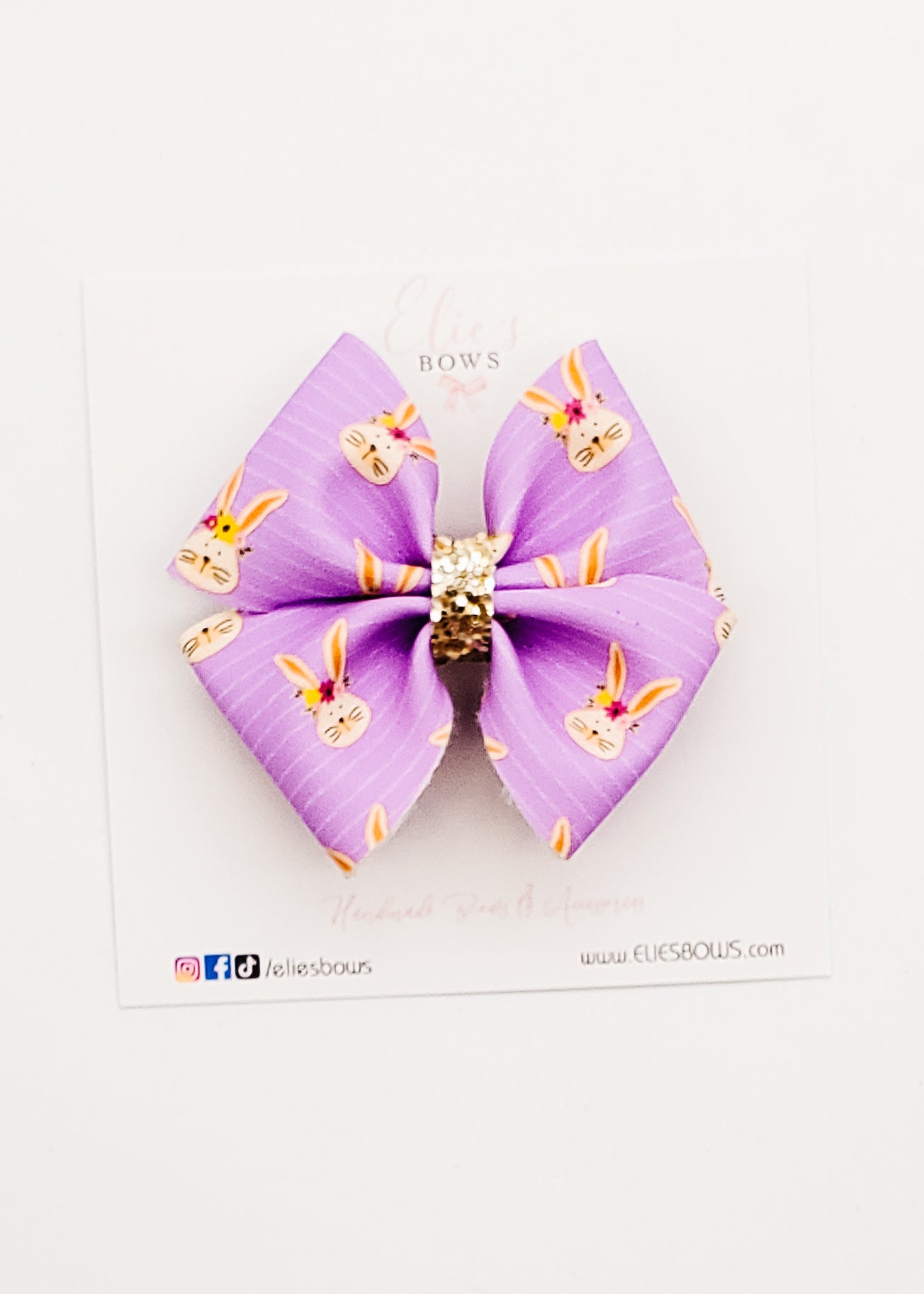 Bunny Pinch - 7cm-Bows-Elie’s Bows