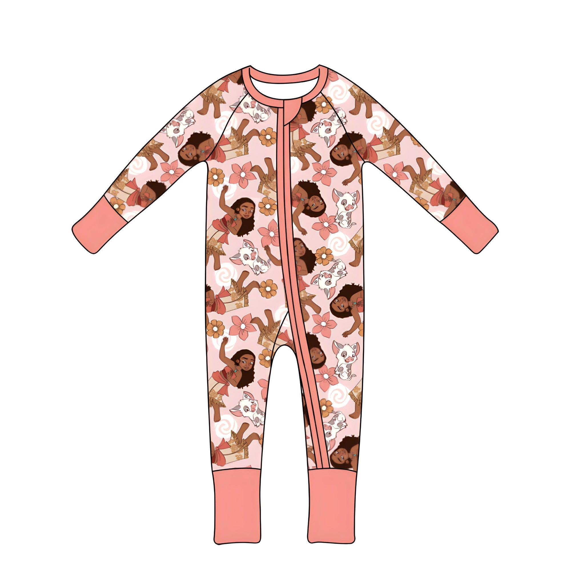 Chief's Daughter (Onesie PJs) PRE-ORDER-pyjamas-Elie’s Bows