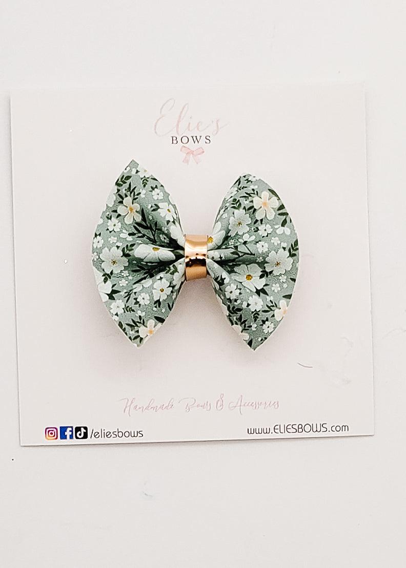 Clover Garden - Pixie Bow - 2"-Bows-Elie’s Bows