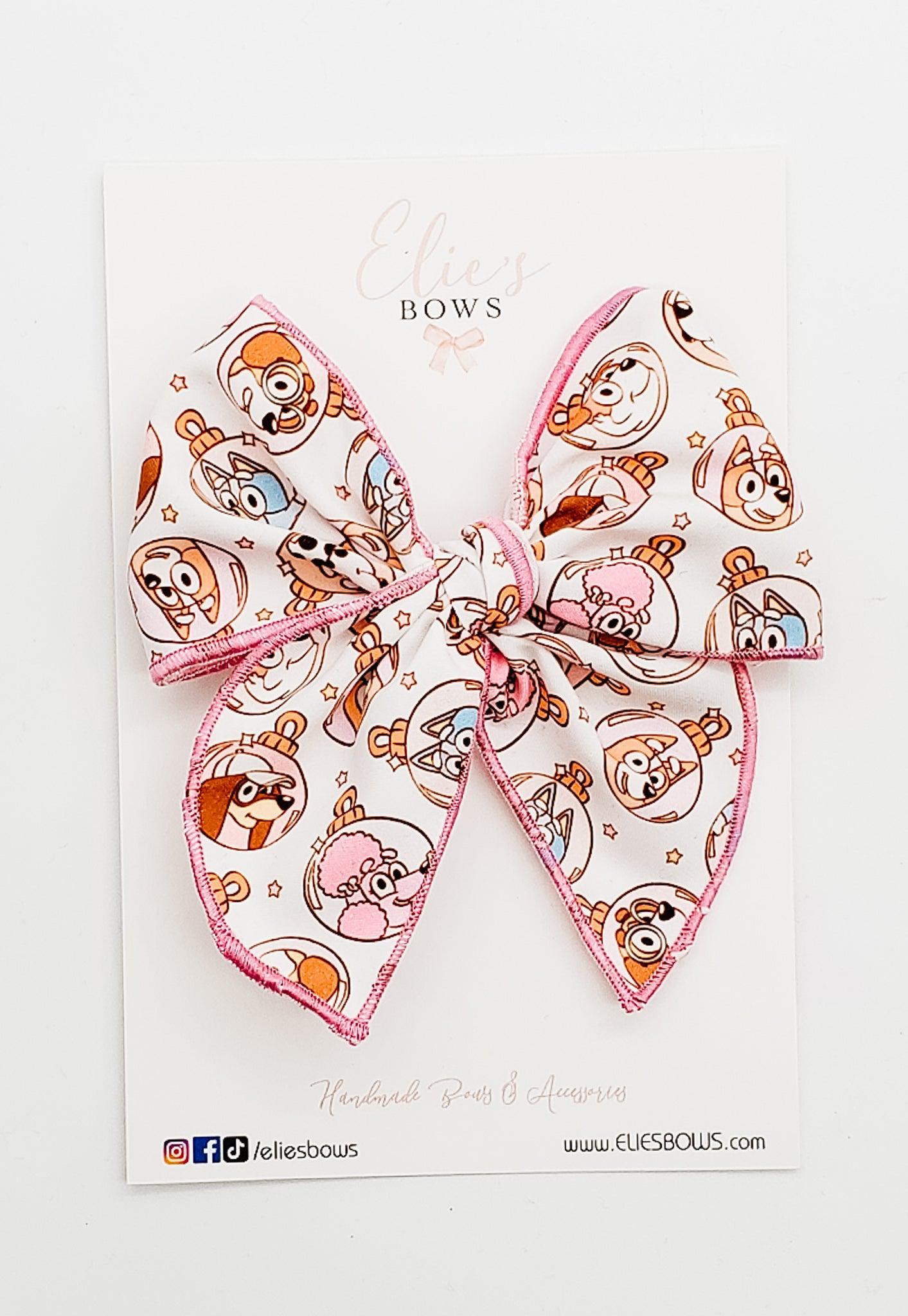 Doggy Christmas - Charlotte Bow - 4"-Charlotte-Elie’s Bows