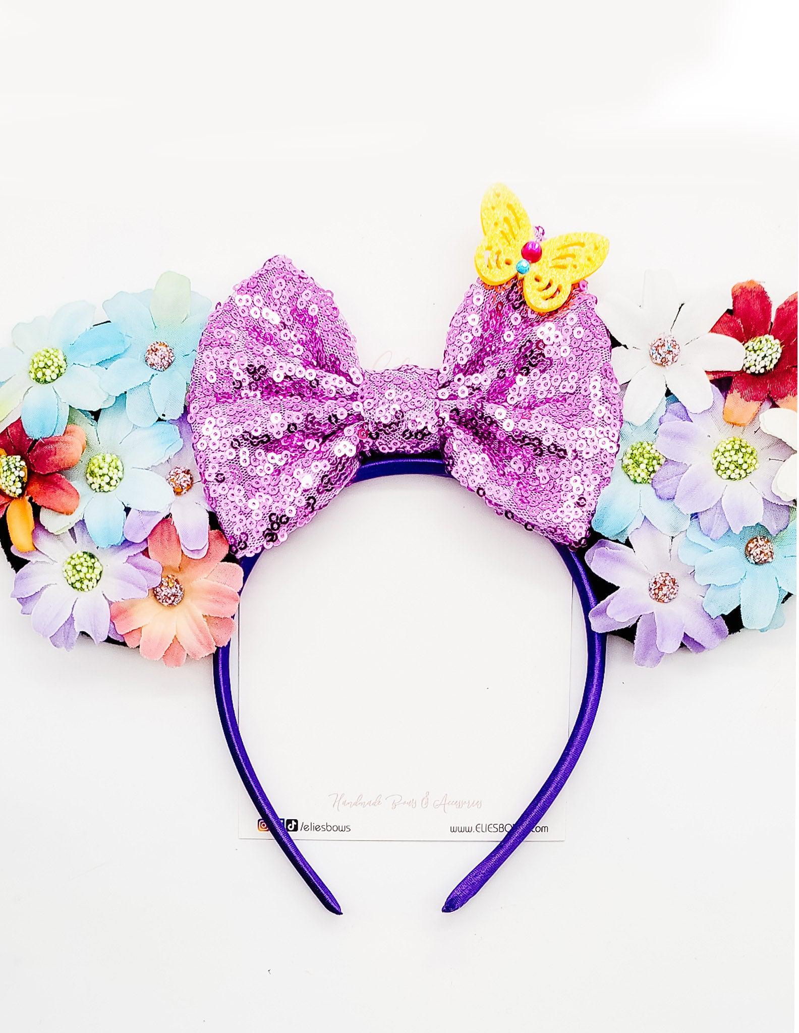 Flower Magic - Ears Headband-Headband-Elie’s Bows