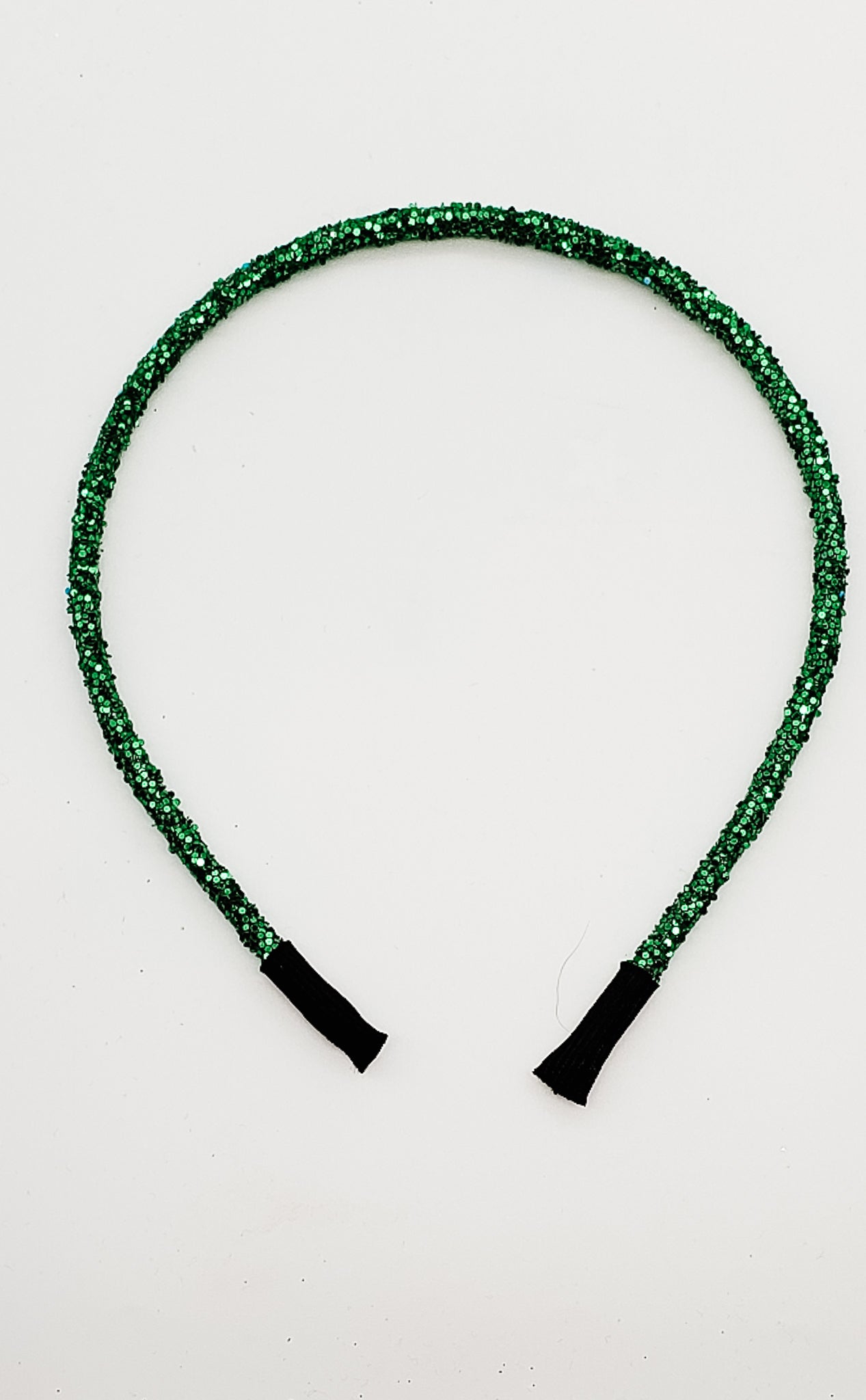 Green Glitter - Hard Headband-Headband-Elie’s Bows