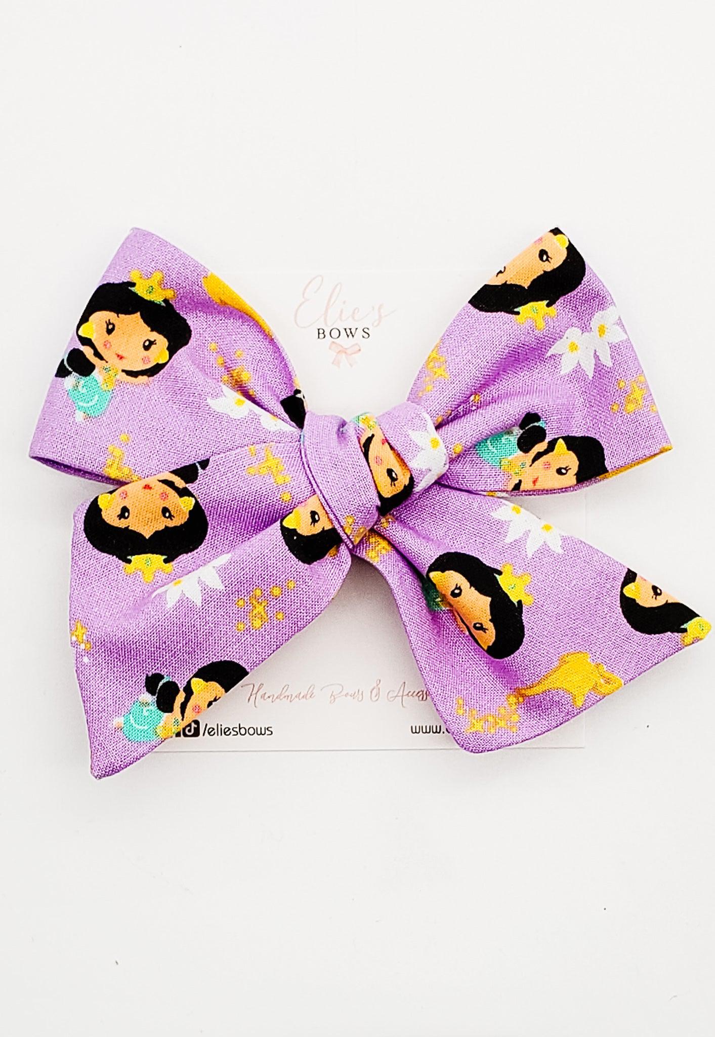 J. - Elie Fabric Bow - 5"-Bows-Elie’s Bows