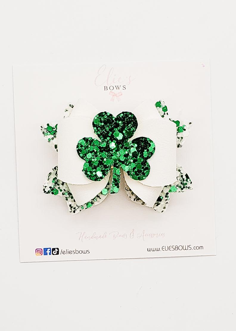 lucky Clover - 2.7"-Bows-Elie’s Bows