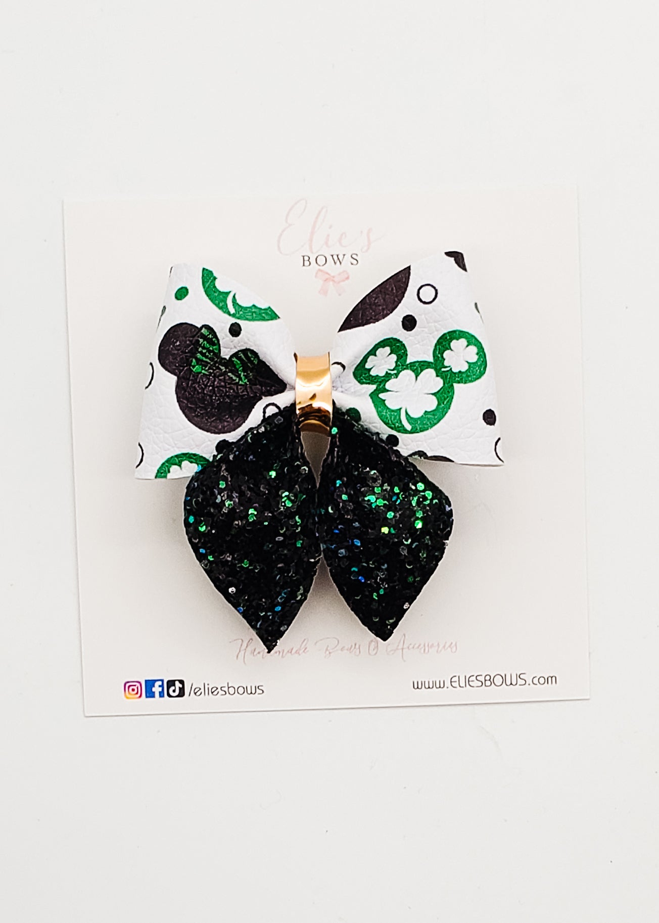 Lucky M & M - 3"-Bows-Elie’s Bows