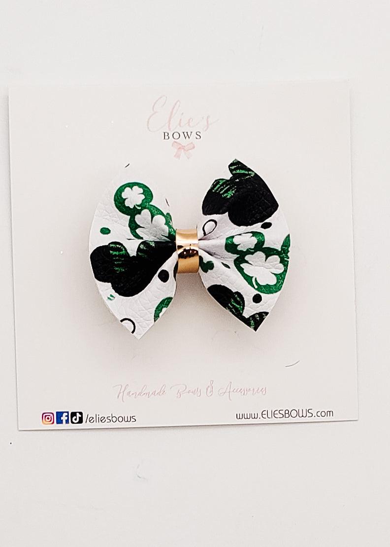 M & St. Patricks - Pixie Bow - 2"-Bows-Elie’s Bows