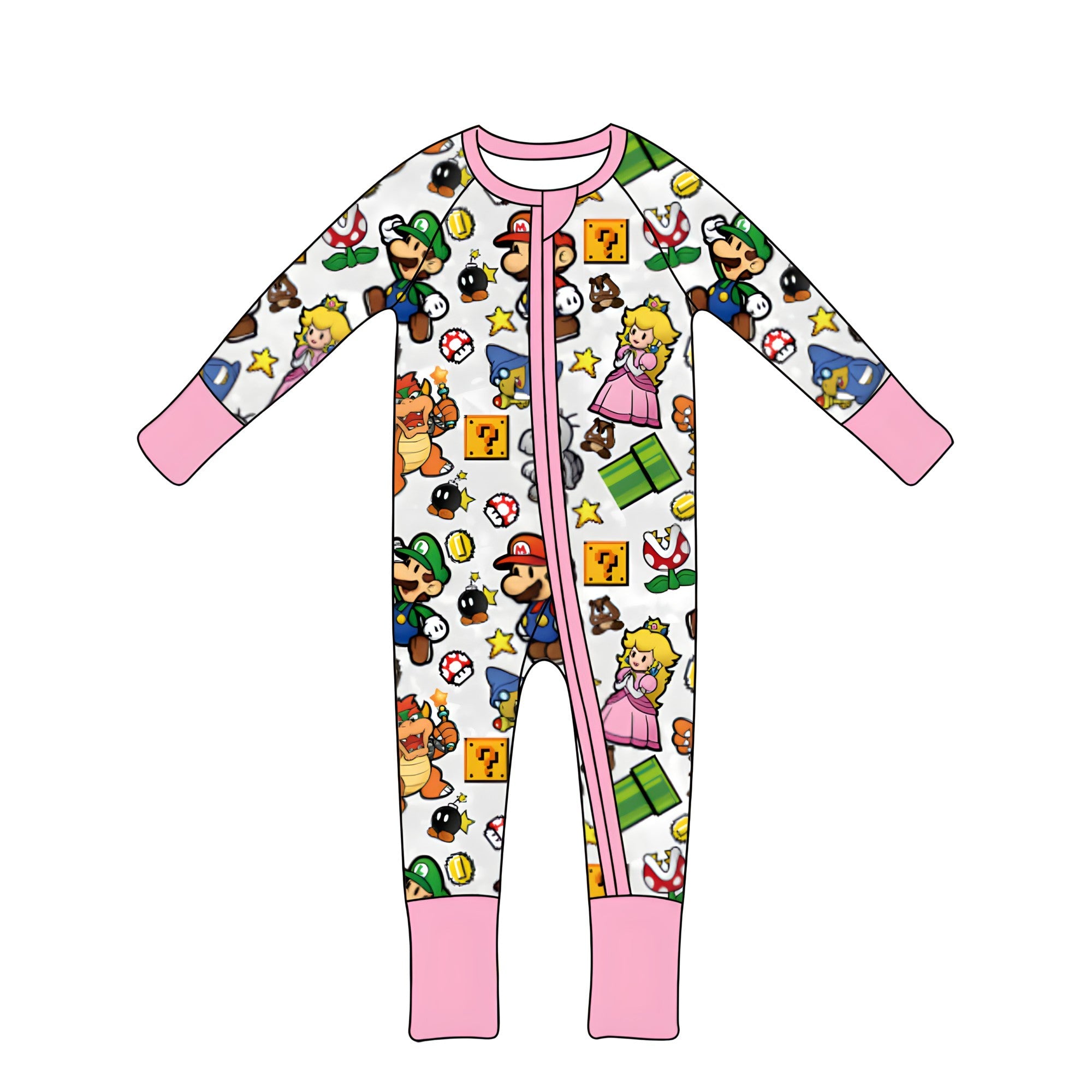 (Onesie PJs) PRE-ORDER-pyjamas-Elie’s Bows