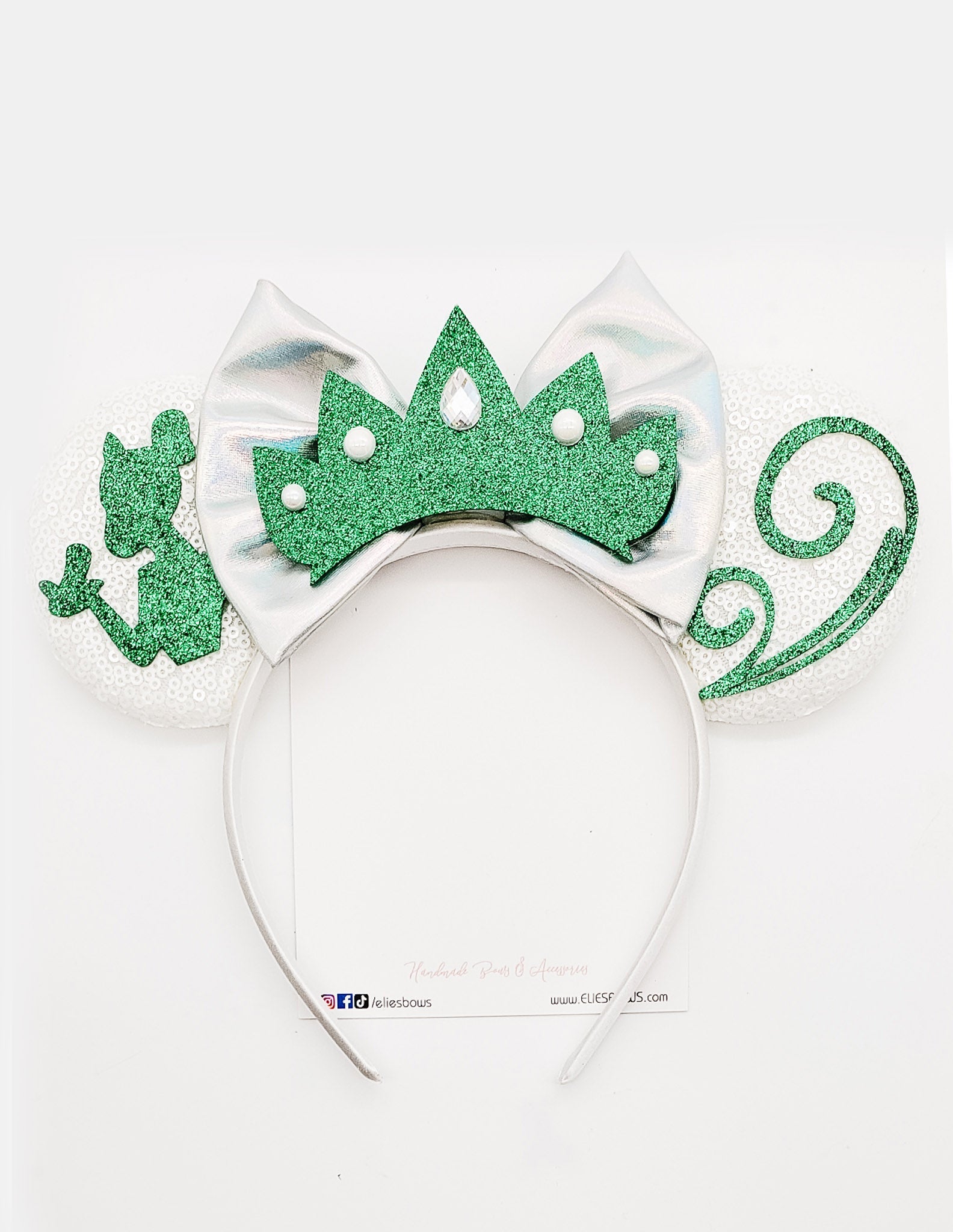 Princess Frog - Ears Headband-Headband-Elie’s Bows