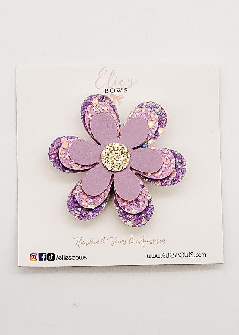 Purple - Petal - 2.5"-Bows-Elie’s Bows