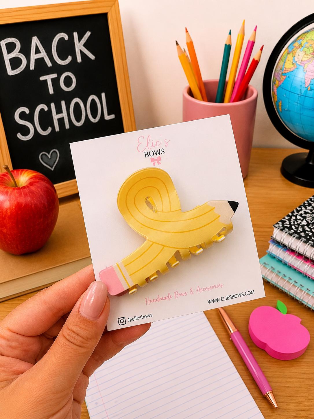 Pencil -  CLAW CLIP