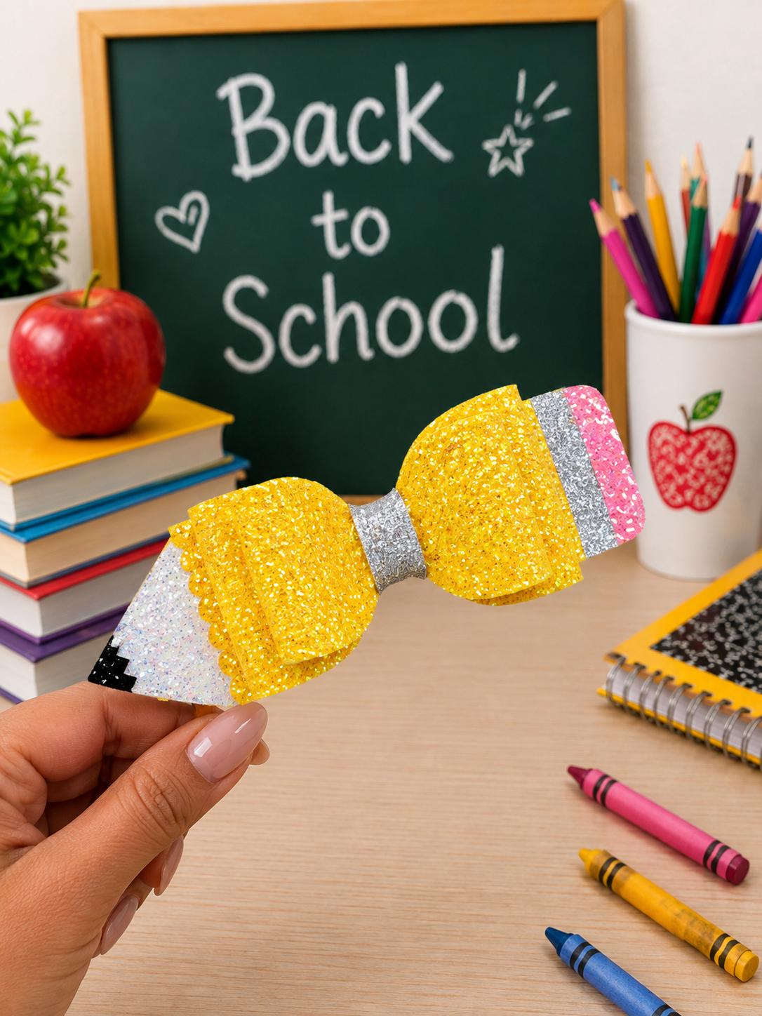 Yellow Pencil - Headband