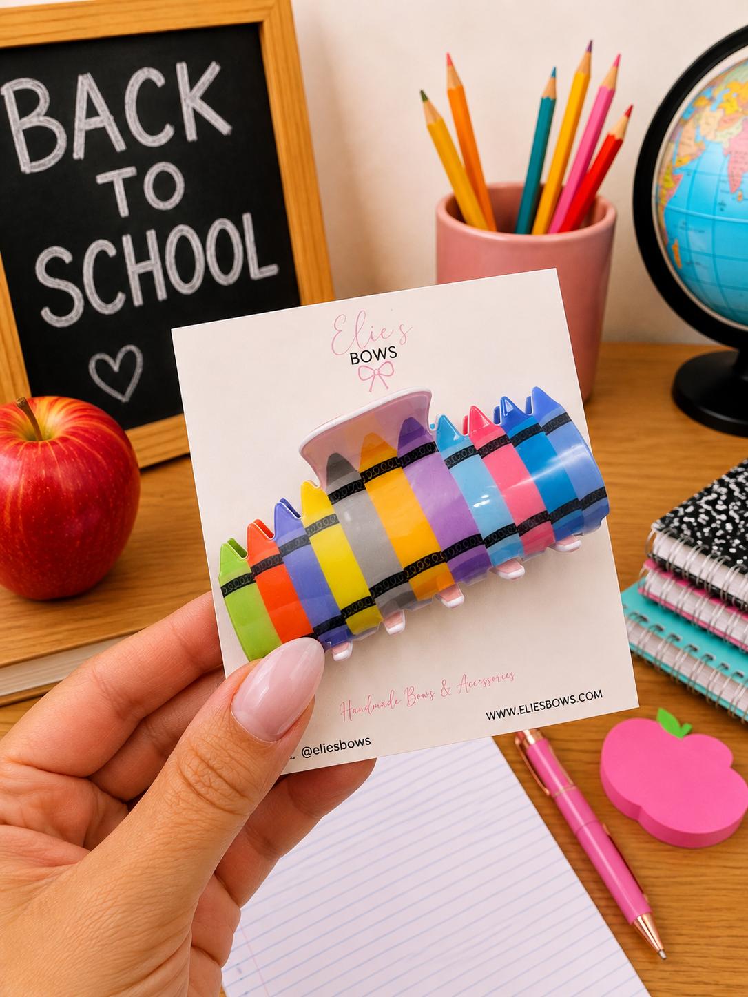 Crayons -  CLAW CLIP