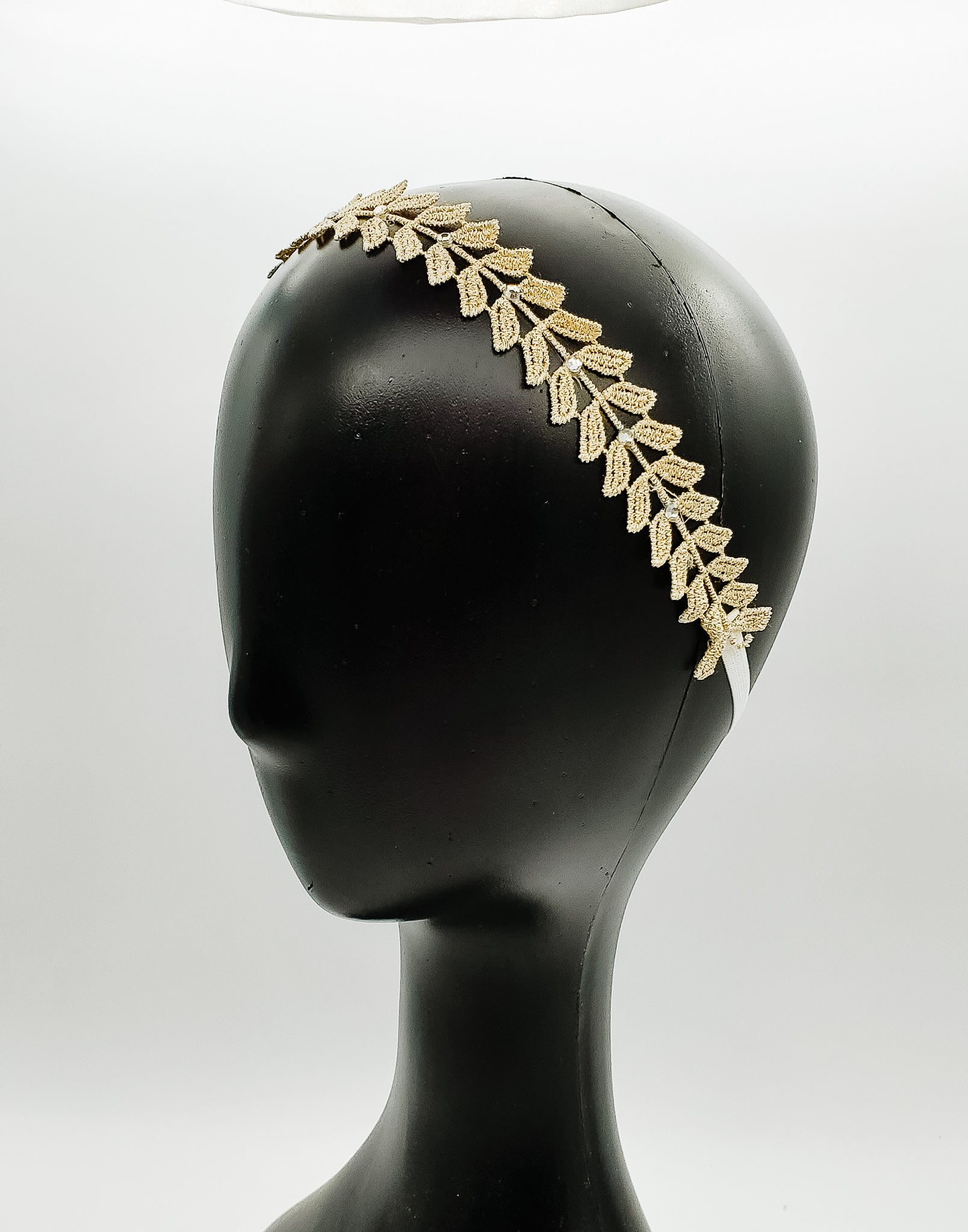 Roman & Diamonds - Chic Headband-Arizona-Elie’s Bows