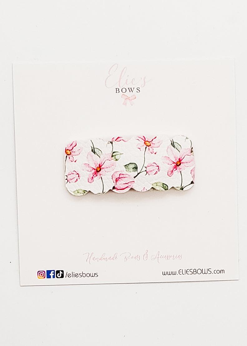 Secret Garden - Snap Clip - 2.2"-Snap Clips-Elie’s Bows