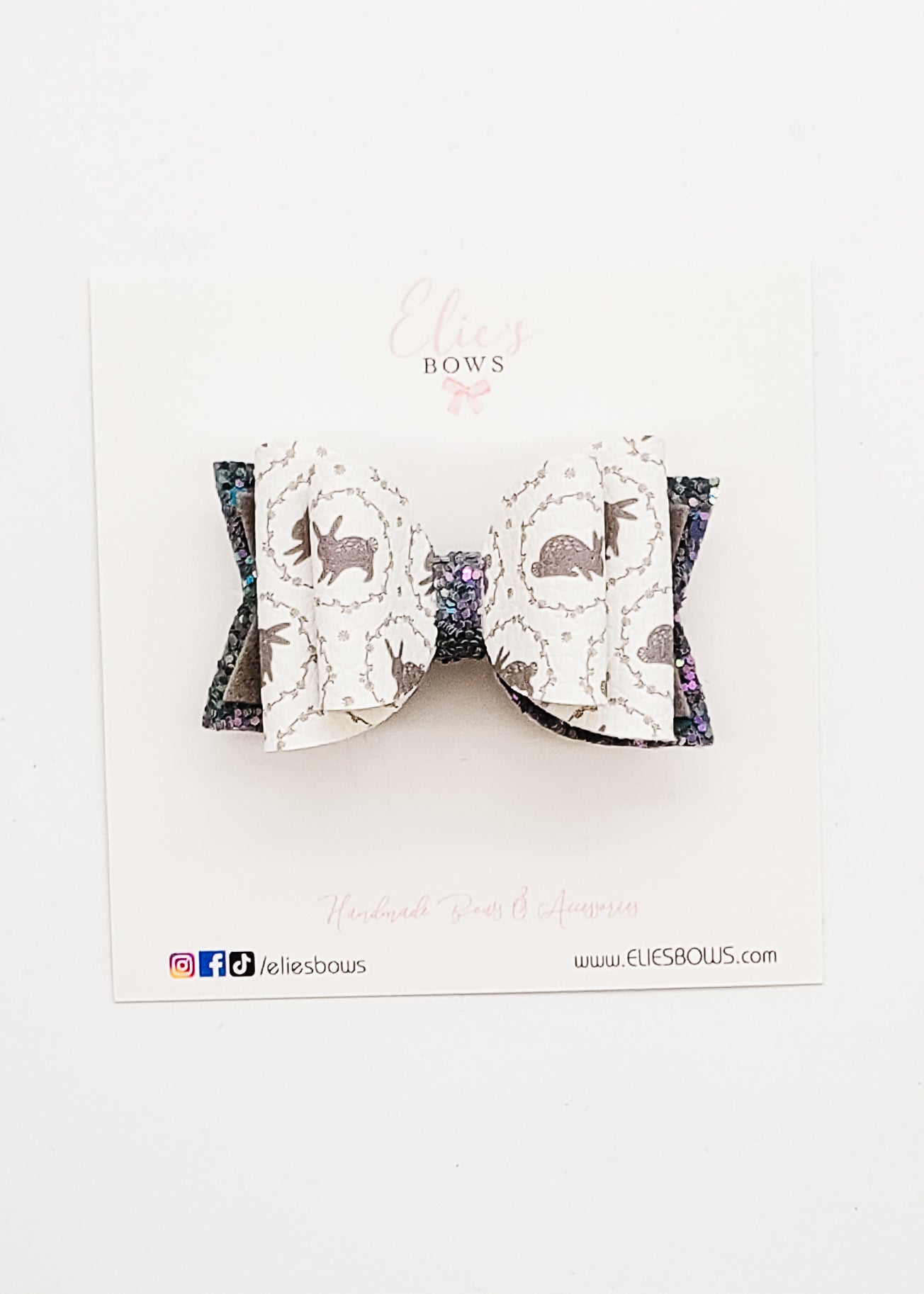 Vintage Bunny - 2.5"-Bows-Elie’s Bows