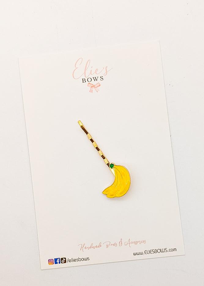 Banana Bobby Pin - 2.5"-Bobby Pins-Elie’s Bows