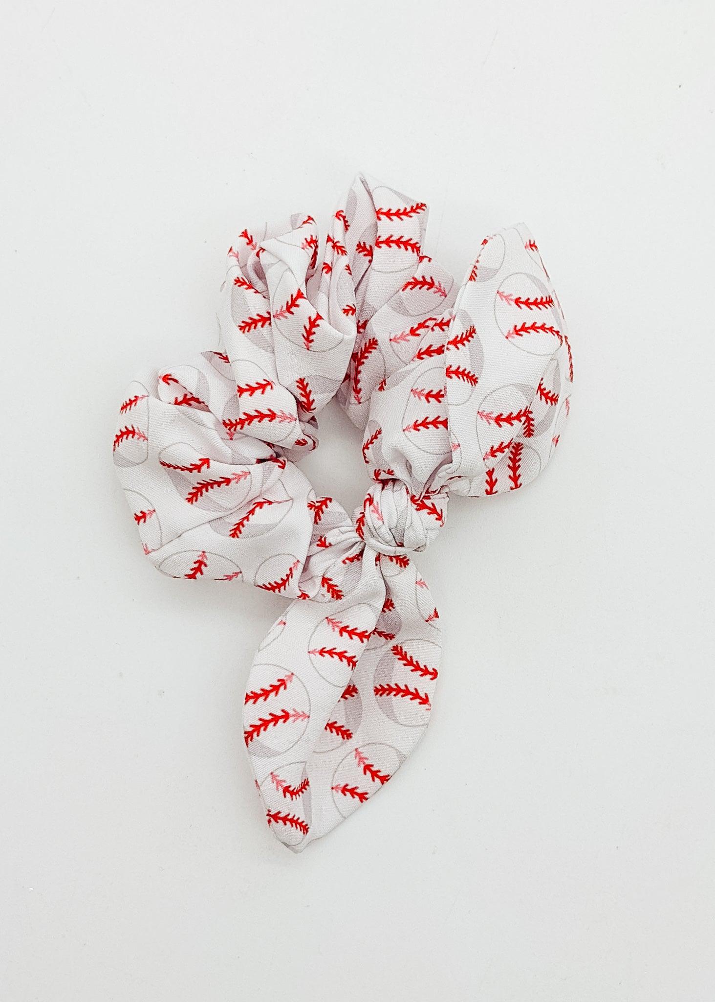 Baseball Scrunchie-Scrunchie-Elie’s Bows