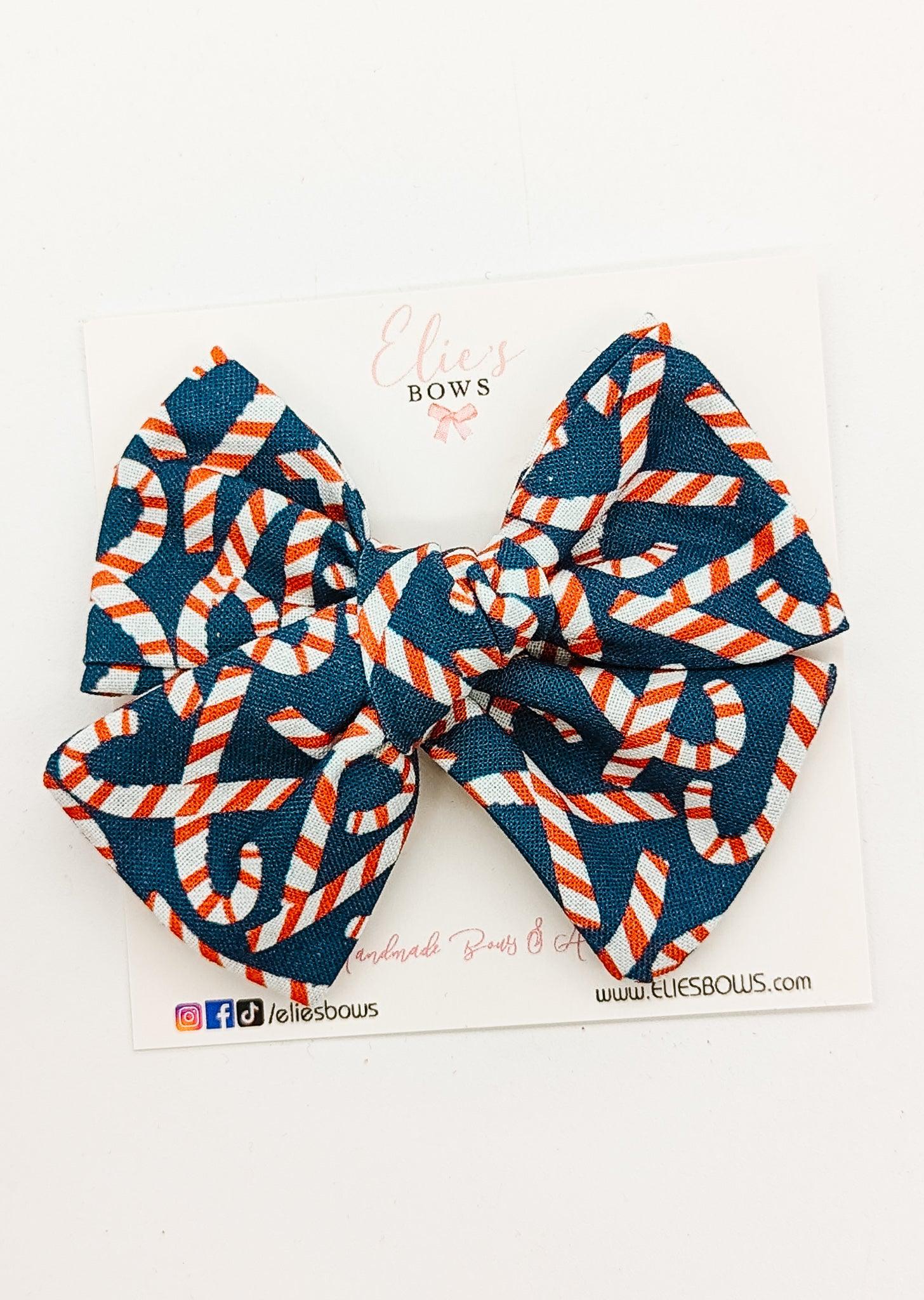 CandyCane Treats - Elie Bow - 3.7"-Bows-Elie’s Bows