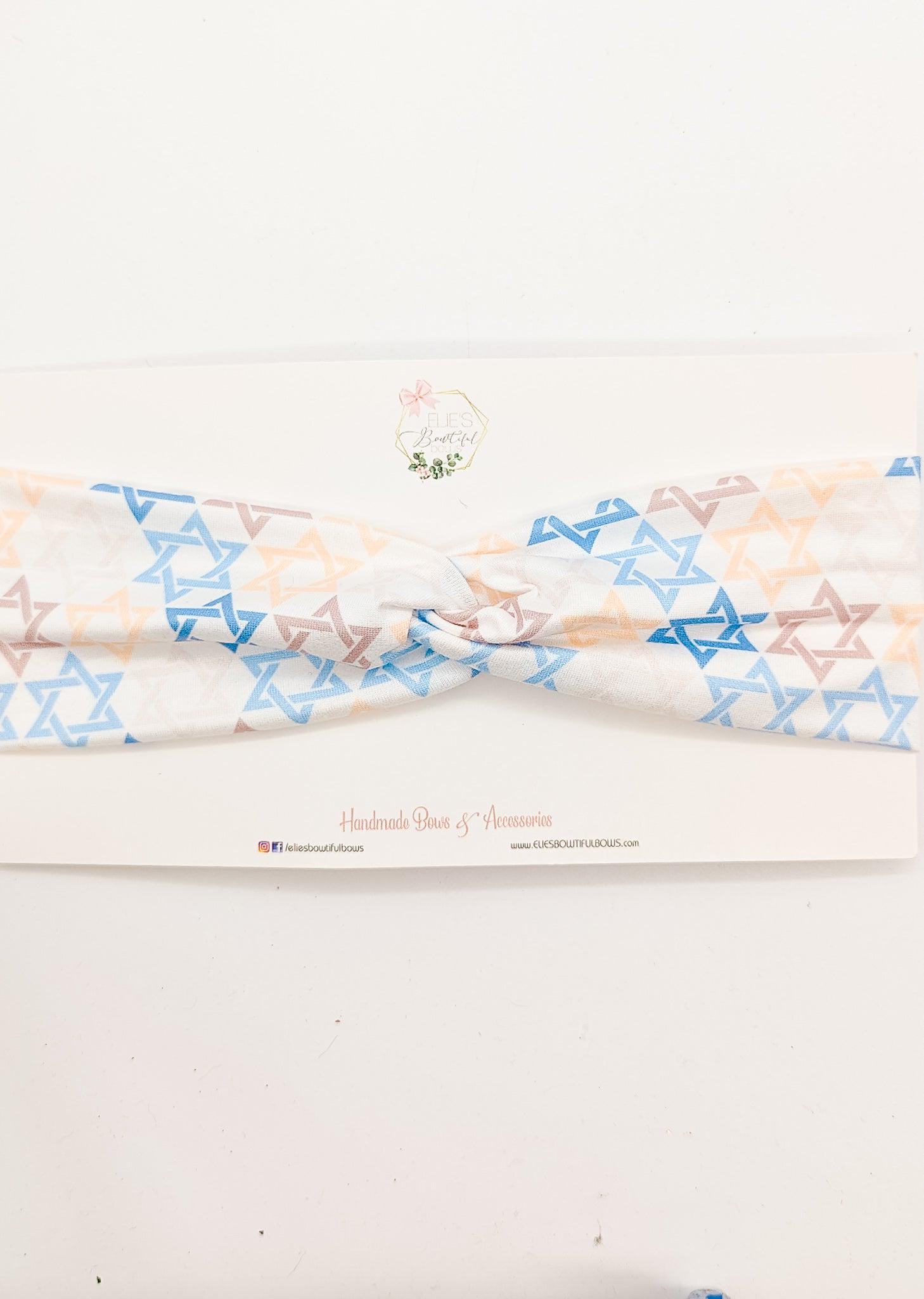 Hanukkah - Zoe Headband-Zoe-Elie’s Bows