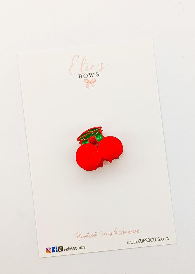Lucky Cherry Claw Clip-Claw Clips-Elie’s Bows