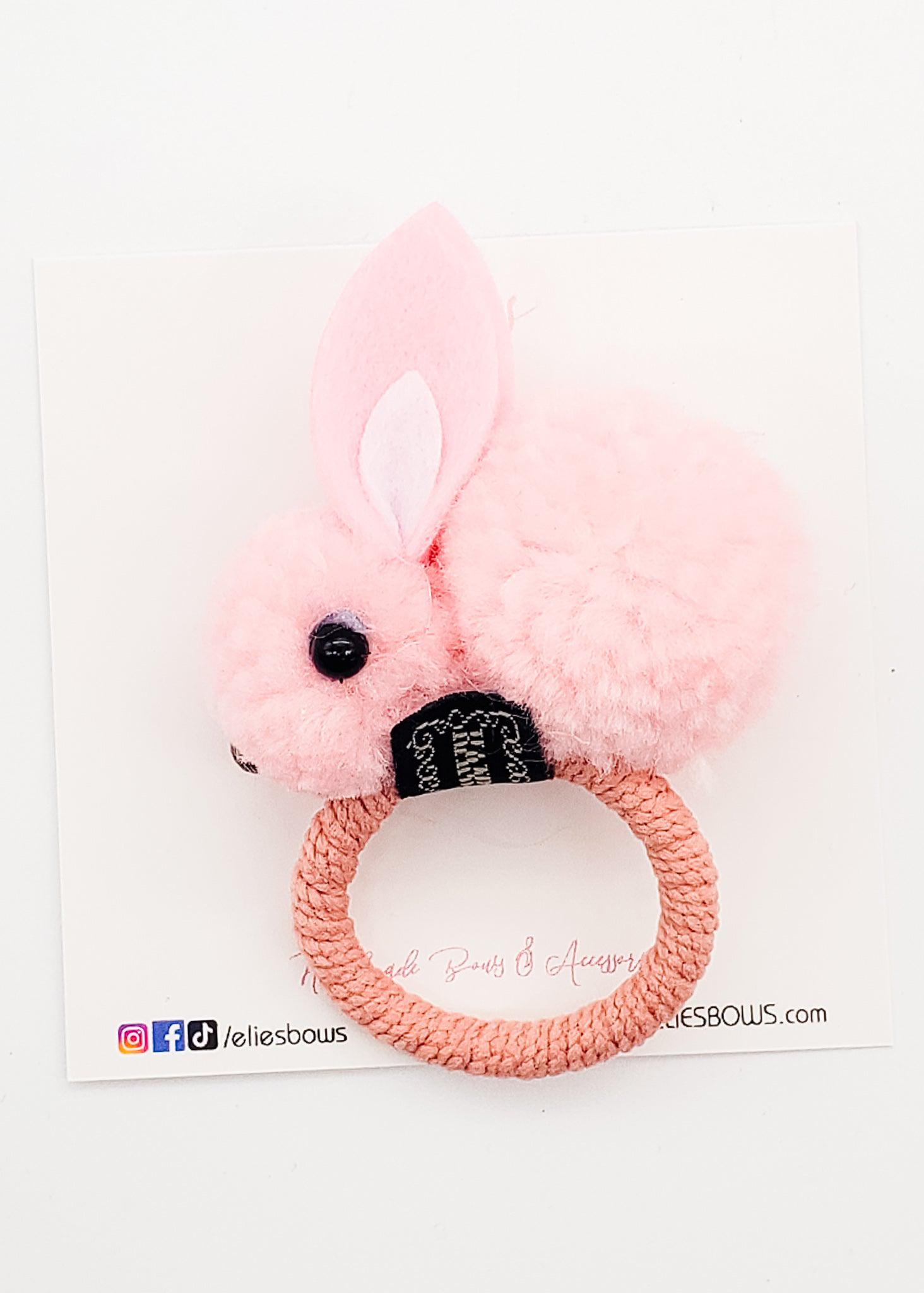 Pink Bunny - Elastic-Elastic-Elie’s Bows